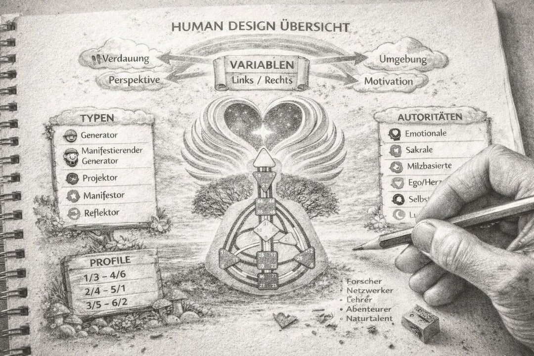 Human Design Erlebnis - 5 Typen