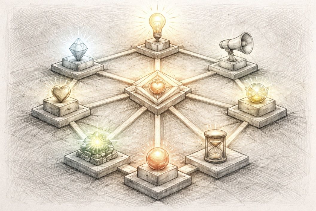 9 Zentren im Human Design